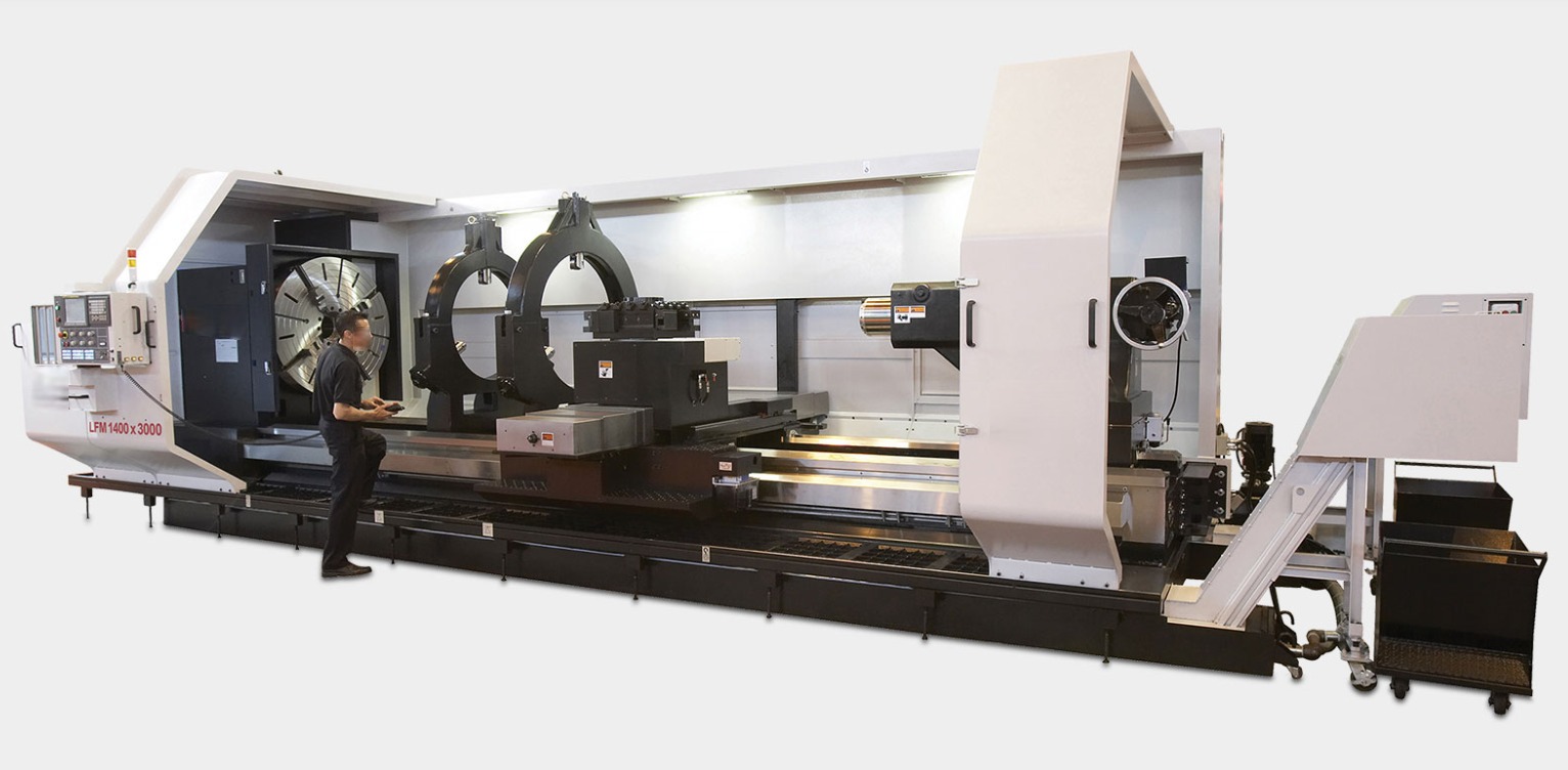 Torno CNC de<br>grande porte